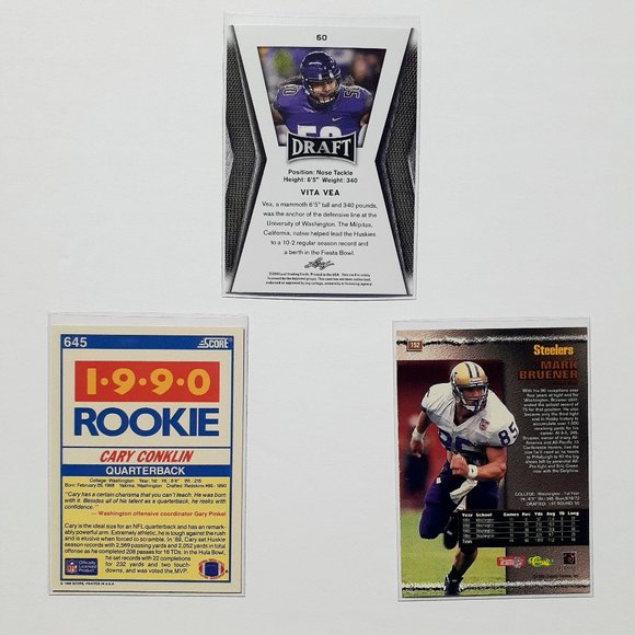 Washington Huskies 9 Card Lot - CFTBL [9_11_1] - Picture 8 of 8